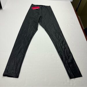 Commando Perfect Control High Rise Women SZ Small Black Faux Leather Legging NEW